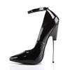 Devious - SCREAM12 High heels - Pole dance shoes - Black Product image